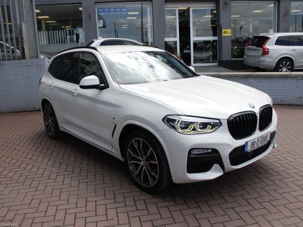BMW X3 Estate, Diesel, 2018, White