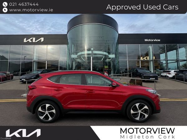 Hyundai Tucson SUV, Diesel, 2018, Red