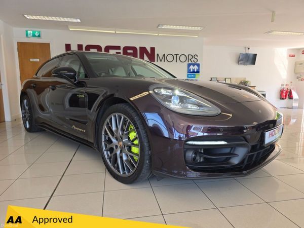 Porsche Panamera Estate, Petrol Plug-in Hybrid, 2021, Blue