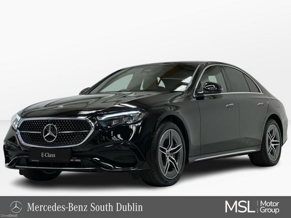 Mercedes-Benz E-Class Saloon, Petrol Plug-in Hybrid, 2026, Black