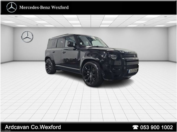 Land Rover Defender SUV, Petrol Plug-in Hybrid, 2025, Black