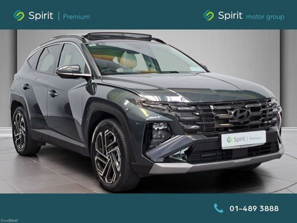 Hyundai Tucson SUV, Petrol Plug-in Hybrid, 2025, Green