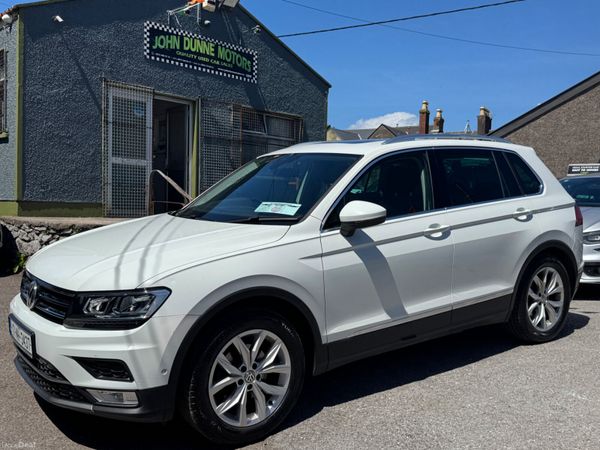 Volkswagen Tiguan SUV, Diesel, 2017, White