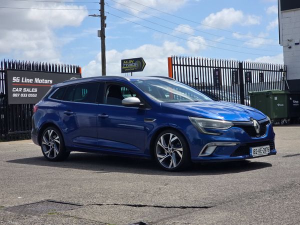 Renault Megane Hatchback, Petrol, 2018, Blue