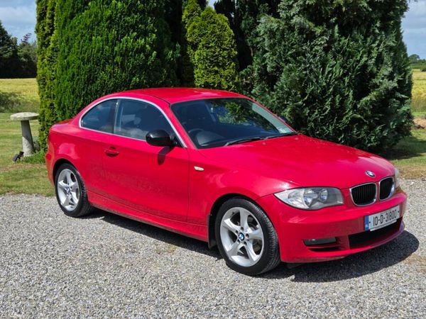 BMW 1-Series Coupe, Diesel, 2010, Red