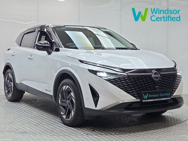 Nissan Qashqai MPV, Petrol Hybrid, 2025, White