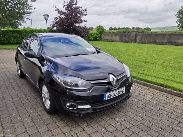Renault Megane Hatchback, Diesel, 2016, Black