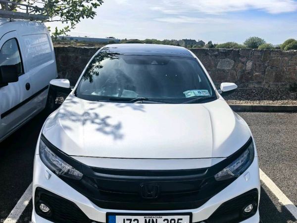 Honda Civic Hatchback, Petrol, 2017, White