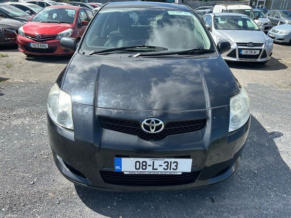 Toyota Auris Hatchback, Petrol, 2008, Black