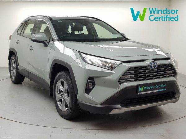 Toyota RAV4 SUV, Petrol Hybrid, 2024, Green