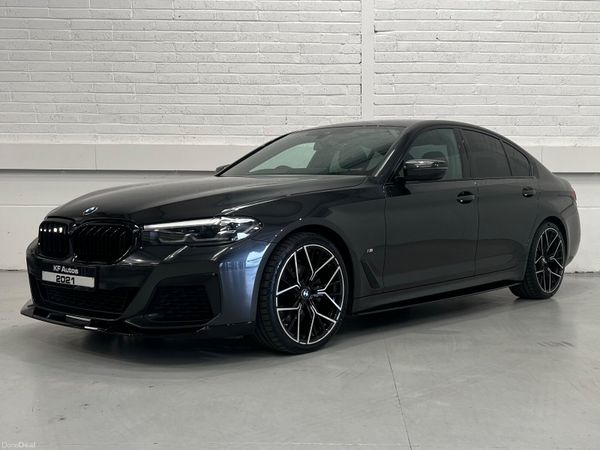 BMW 5-Series Saloon, Diesel Hybrid, 2021, Grey