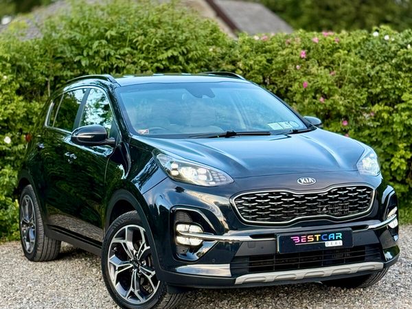 Kia Sportage SUV, Diesel Hybrid, 2021, Black