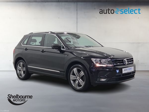 Volkswagen Tiguan Estate, Petrol, 2019, Black