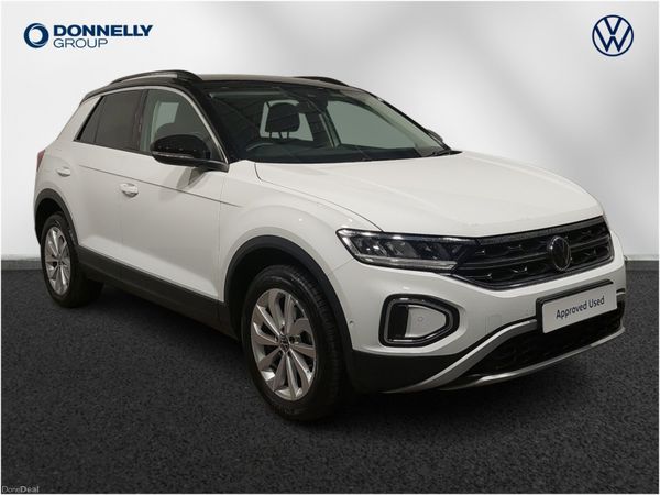 Volkswagen T-Roc Hatchback, Petrol, 2025, White