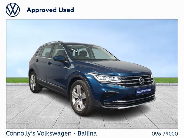 Volkswagen Tiguan SUV, Petrol, 2021, Blue