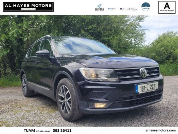Volkswagen Tiguan SUV, Diesel, 2018, Black