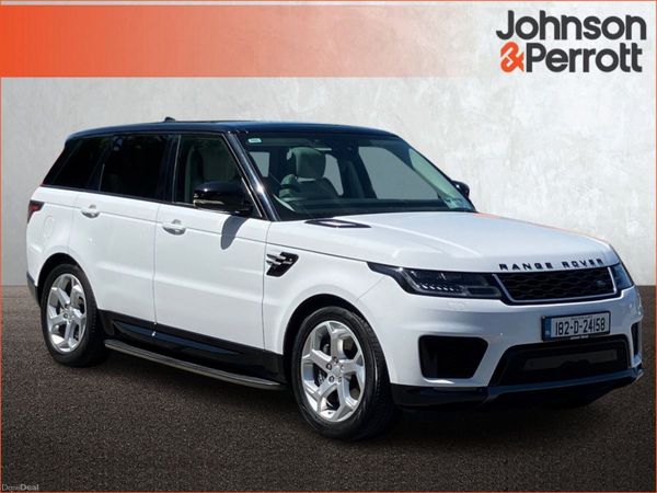 Land Rover Range Rover Sport SUV, Petrol Plug-in Hybrid, 2018, White