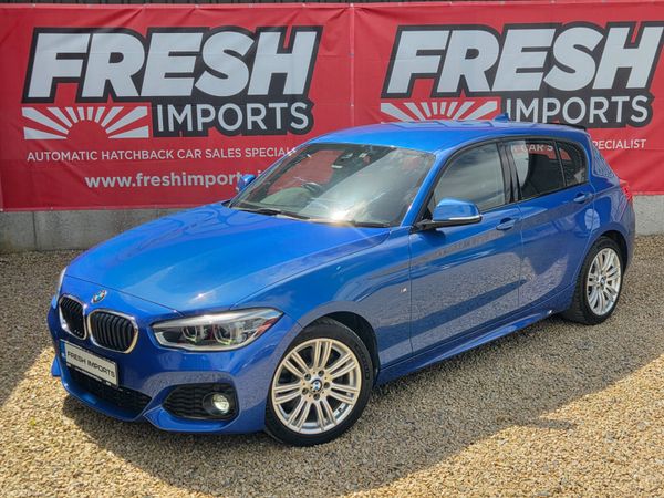 BMW 1-Series Hatchback, Diesel, 2017, Blue