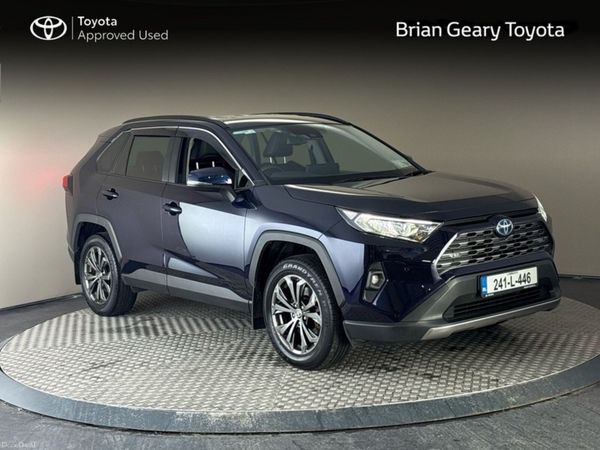 Toyota RAV4 SUV, Petrol Hybrid, 2024, Blue
