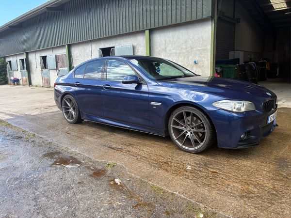 BMW 5-Series Saloon, Diesel, 2016, Blue