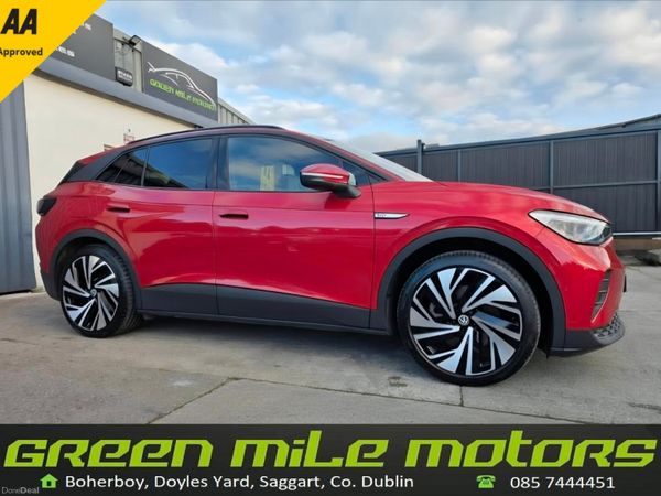 Volkswagen ID.4 SUV, Electric, 2023, Red