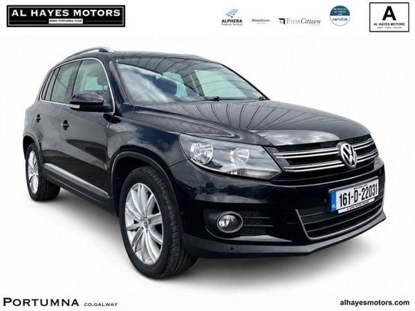 Volkswagen Tiguan SUV, Diesel, 2016, Black