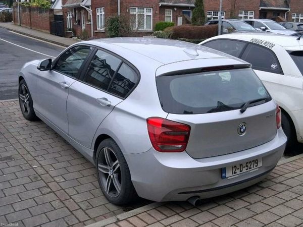 BMW 1-Series Estate, Diesel, 2012, Silver