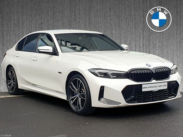 BMW 3-Series Saloon, Petrol Plug-in Hybrid, 2024, White
