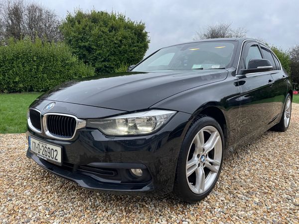 BMW 3-Series Saloon, Diesel, 2017, Black