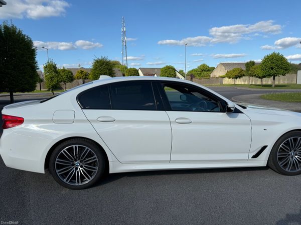 BMW 5-Series Saloon, Diesel, 2020, White