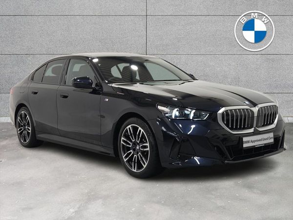 BMW 5-Series Saloon, Petrol, 2025, Black