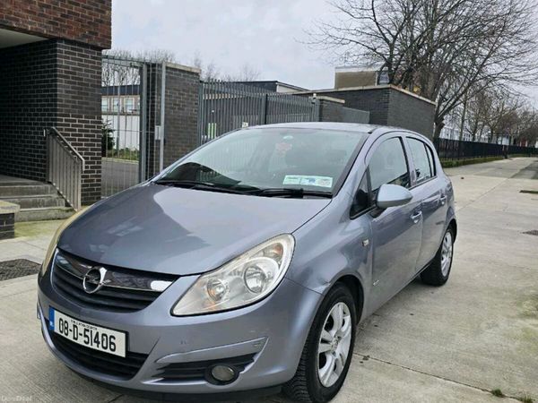 Opel Corsa Hatchback, Petrol, 2008, Silver