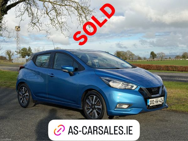 Nissan Micra Hatchback, Petrol, 2018, Blue