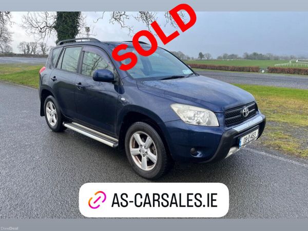 Toyota RAV4 SUV, Petrol, 2008, Blue
