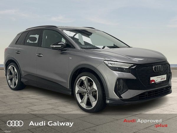 Audi Q4 e-tron SUV, Electric, 2024, Grey