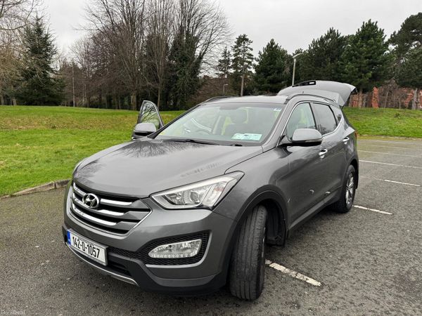 Hyundai Santa Fe SUV, Diesel, 2014, Silver