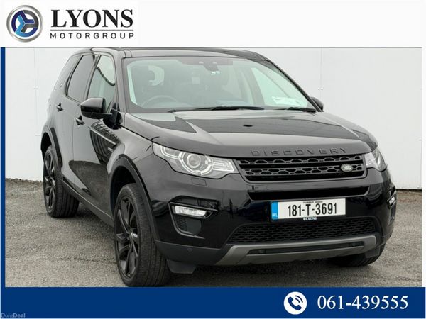 Land Rover Discovery Sport SUV, Diesel, 2018, Black
