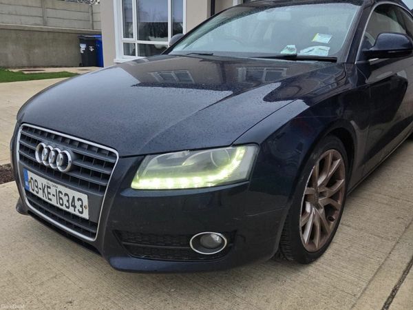 Audi A5 Coupe, Diesel, 2009, Blue