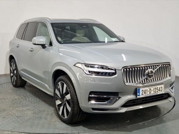 Volvo XC90 SUV, Petrol Plug-in Hybrid, 2024, Grey