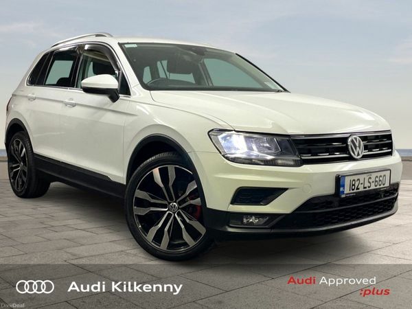Volkswagen Tiguan SUV, Diesel, 2018, White