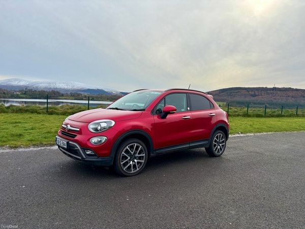 Fiat 500X SUV, Diesel, 2016, Red