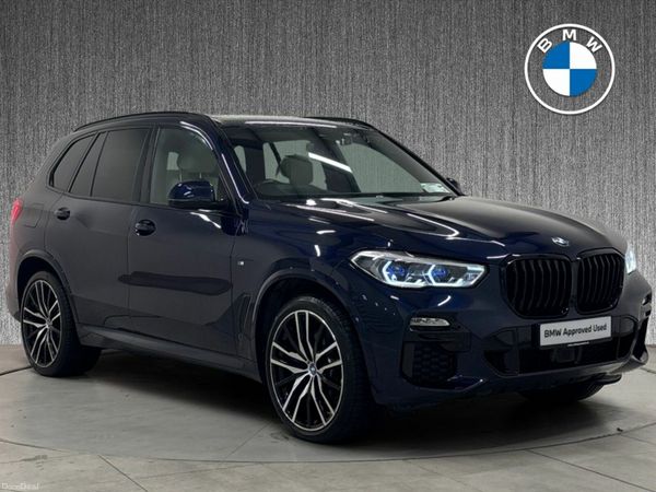 BMW X5 SUV, Petrol Plug-in Hybrid, 2021, Blue