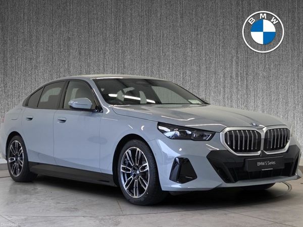 BMW 5-Series Saloon, Petrol Plug-in Hybrid, 2026, Grey