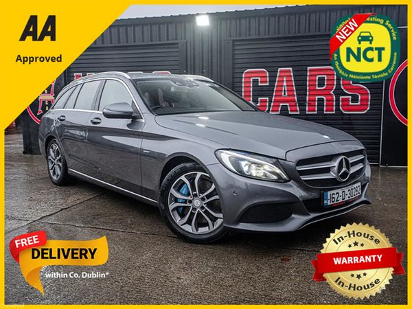 Mercedes-Benz C-Class Estate, Petrol Plug-in Hybrid, 2016, Grey
