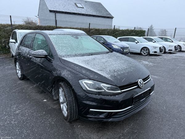 Volkswagen Golf Hatchback, Petrol, 2018, Black