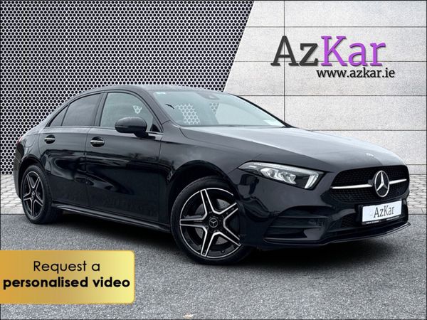 Mercedes-Benz A-Class Saloon, Petrol Plug-in Hybrid, 2022, Black