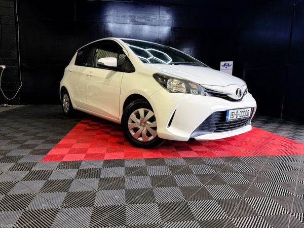 Toyota Vitz Hatchback, Petrol, 2015, White