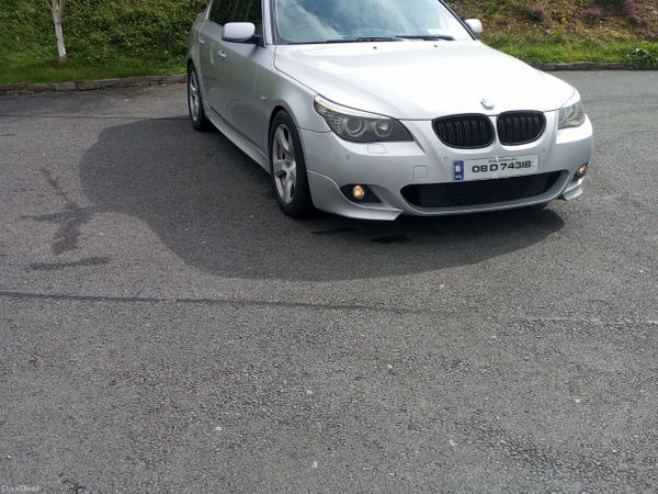BMW 5-Series Saloon, Diesel, 2008, Silver