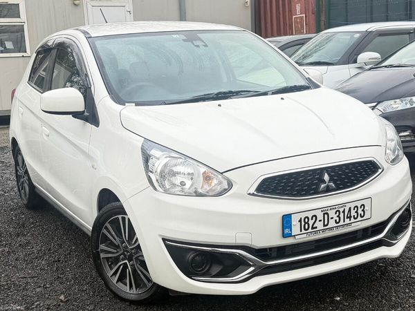 Mitsubishi Mirage Hatchback, Petrol, 2018, White
