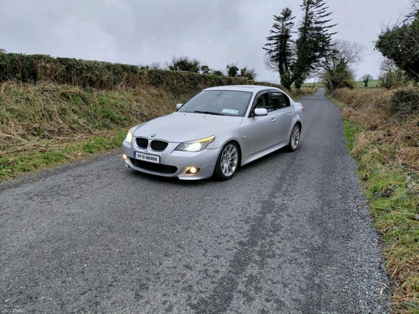 BMW 5-Series Saloon, Diesel, 2007, Silver